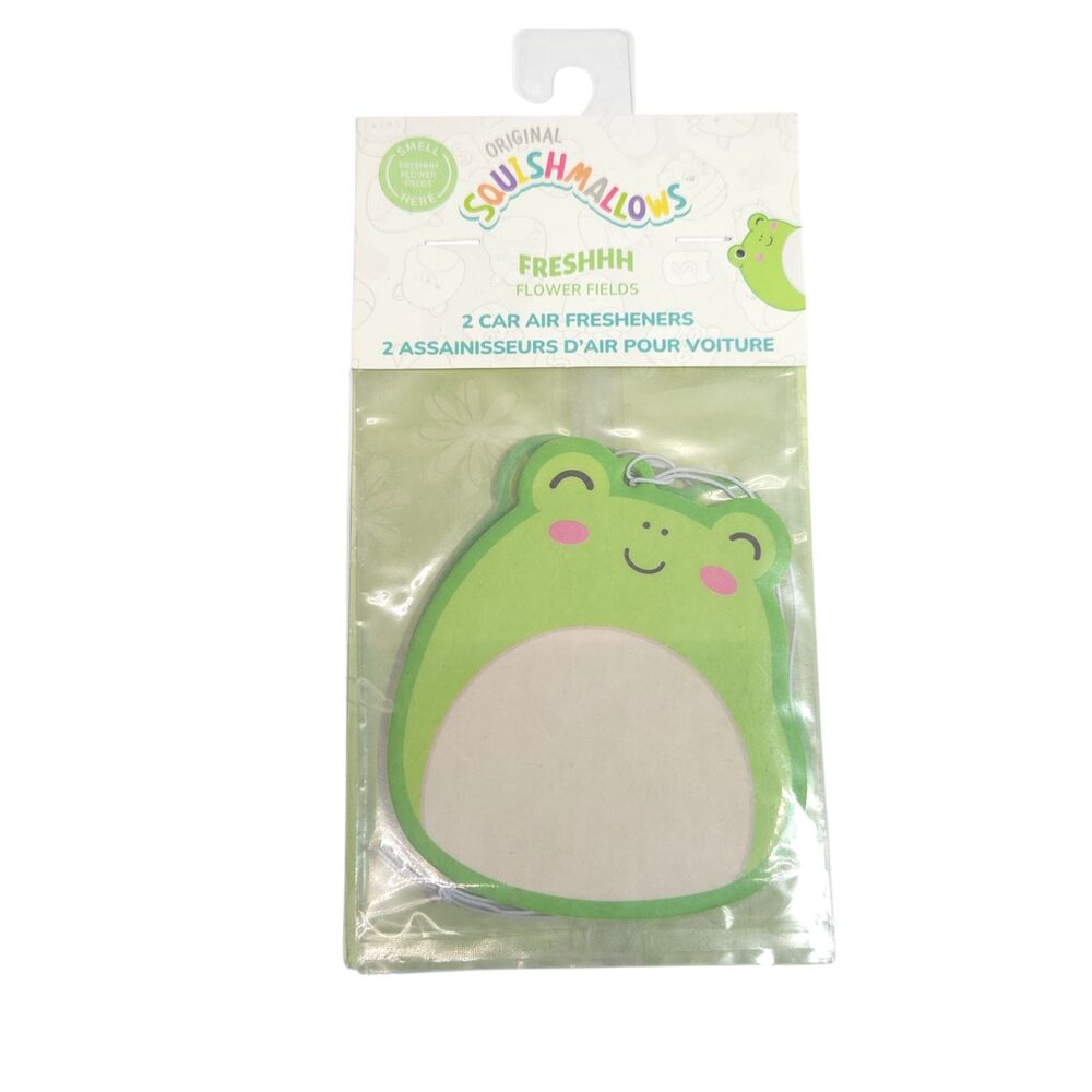 Squishmallows Wendy Frog Car Air Fresheners 2 Car Freshener Freshhh Flower Field